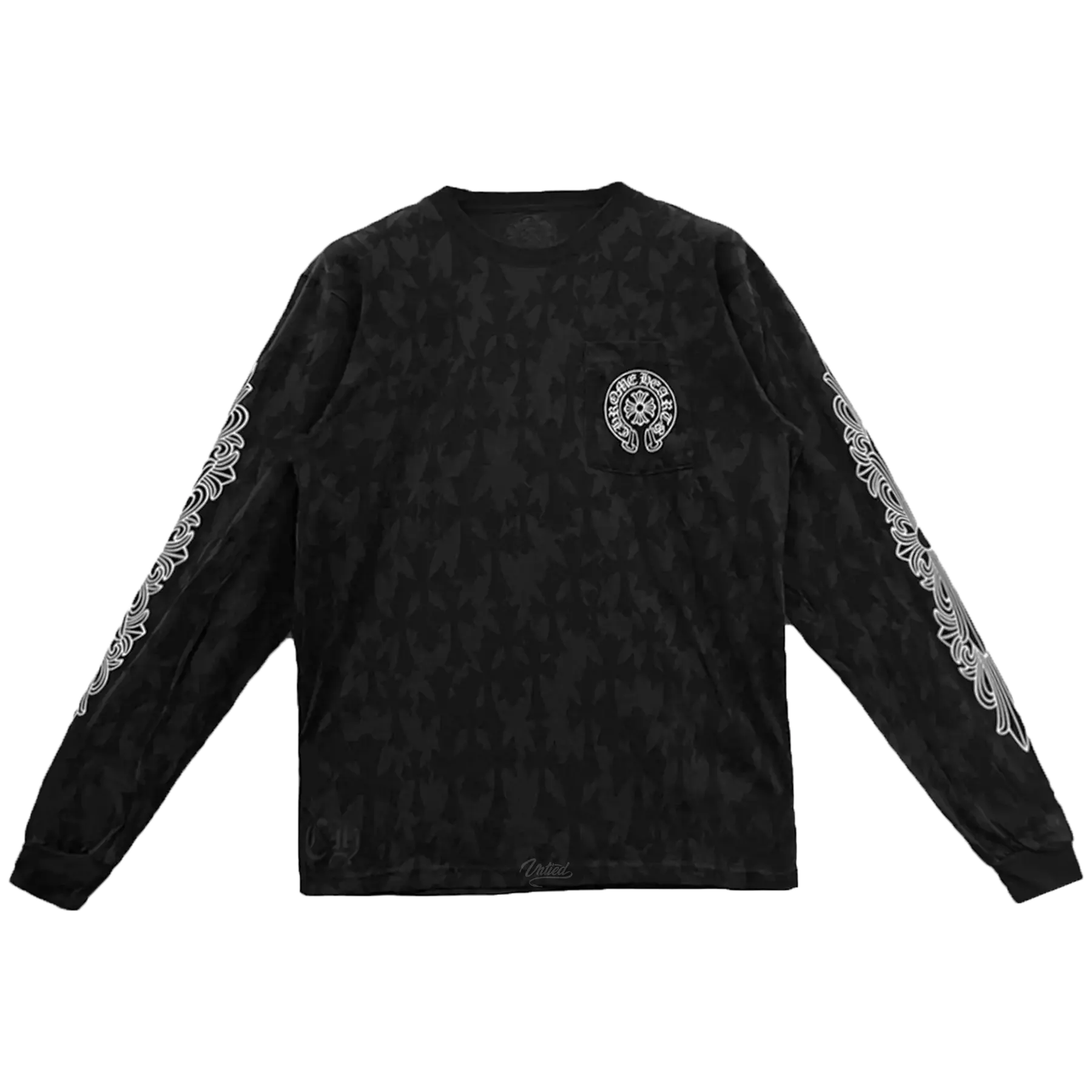 Chrome Hearts Cemetery Motif L/S Tee "Black"