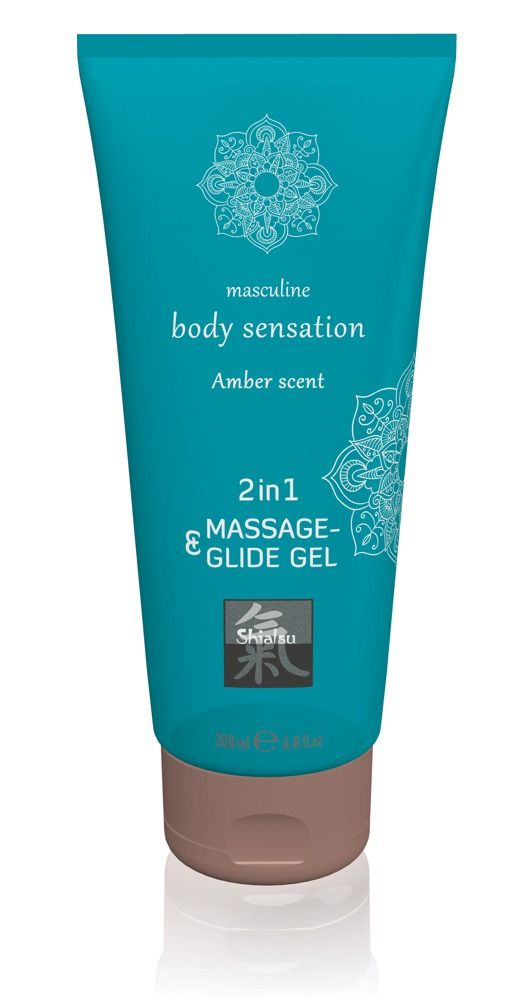 Massage & Glide Gel 2in1 Amber - 200ml