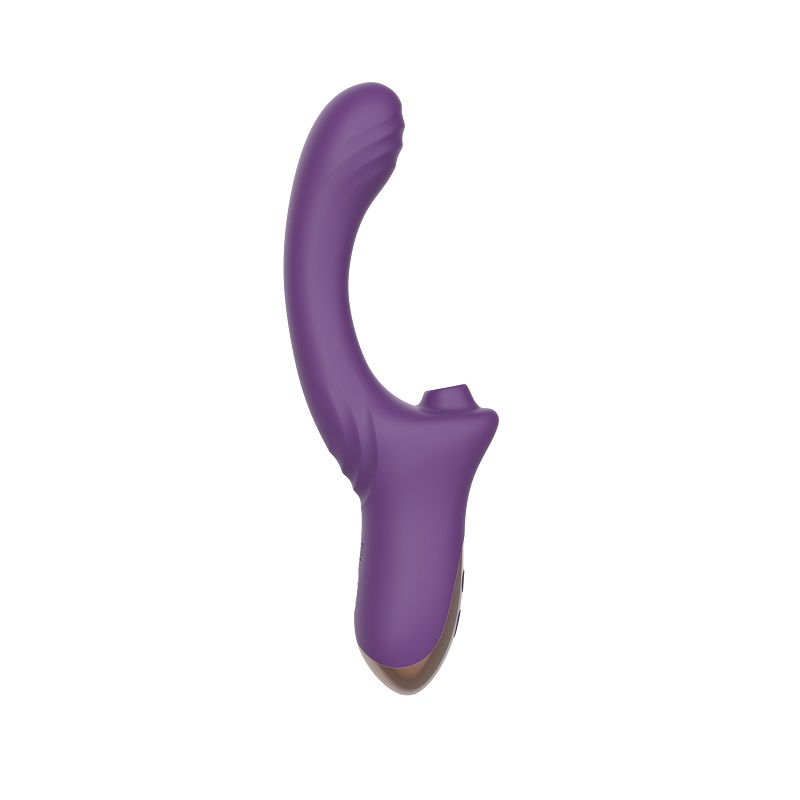 Magic Sucking Vibrator - Purple