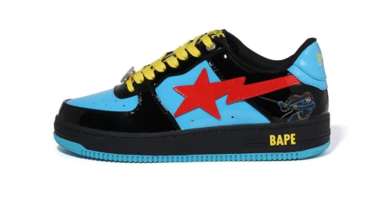 A Bathing Ape BAPE X MARVEL BLACK WIDOW BAPE STA  1I73-191-907