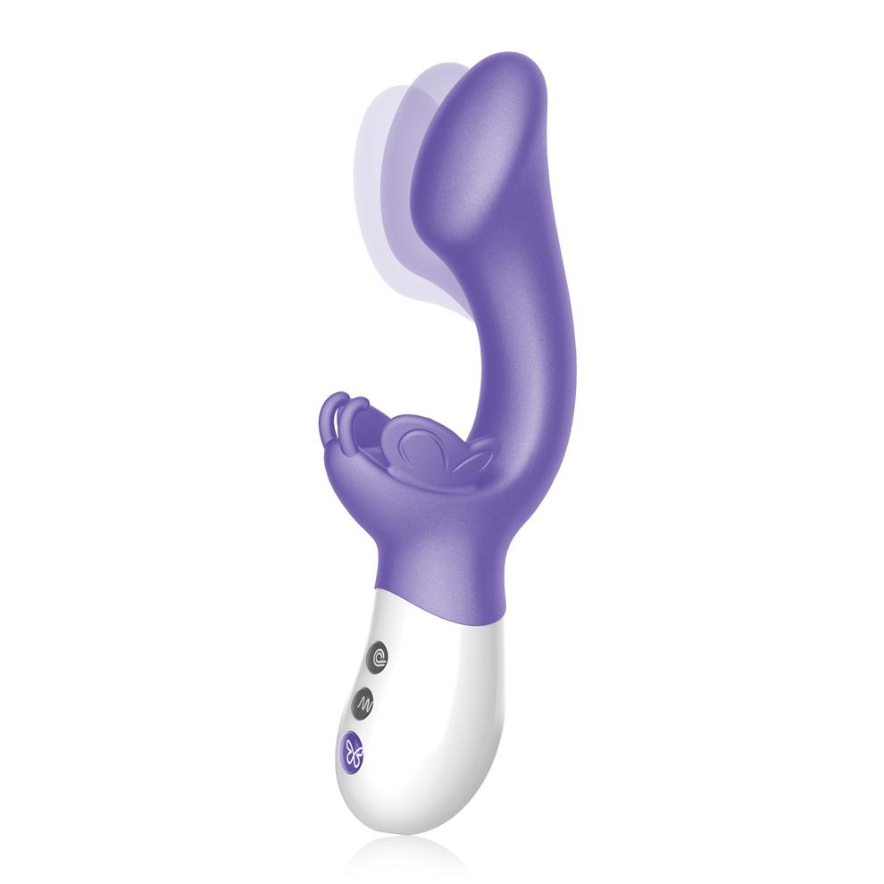 Come Hither Butterfly G-Kiss Vibe - Purple