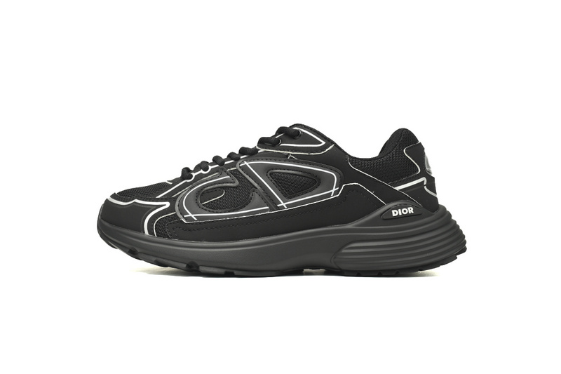 Dior Light Grey 'B30' Sneakers New Reflective 3SN27ZIR-16536