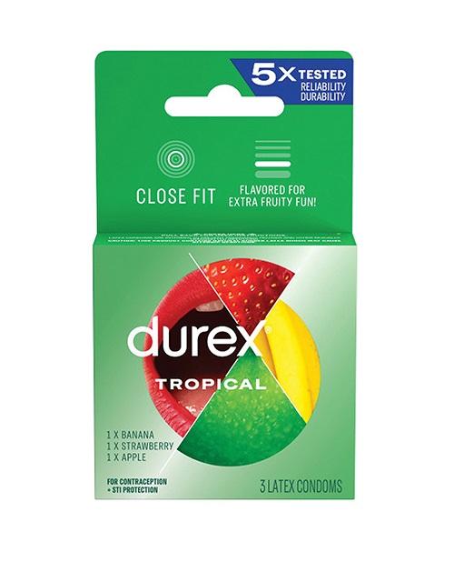 Tropical Flavors Condom 3's Pack