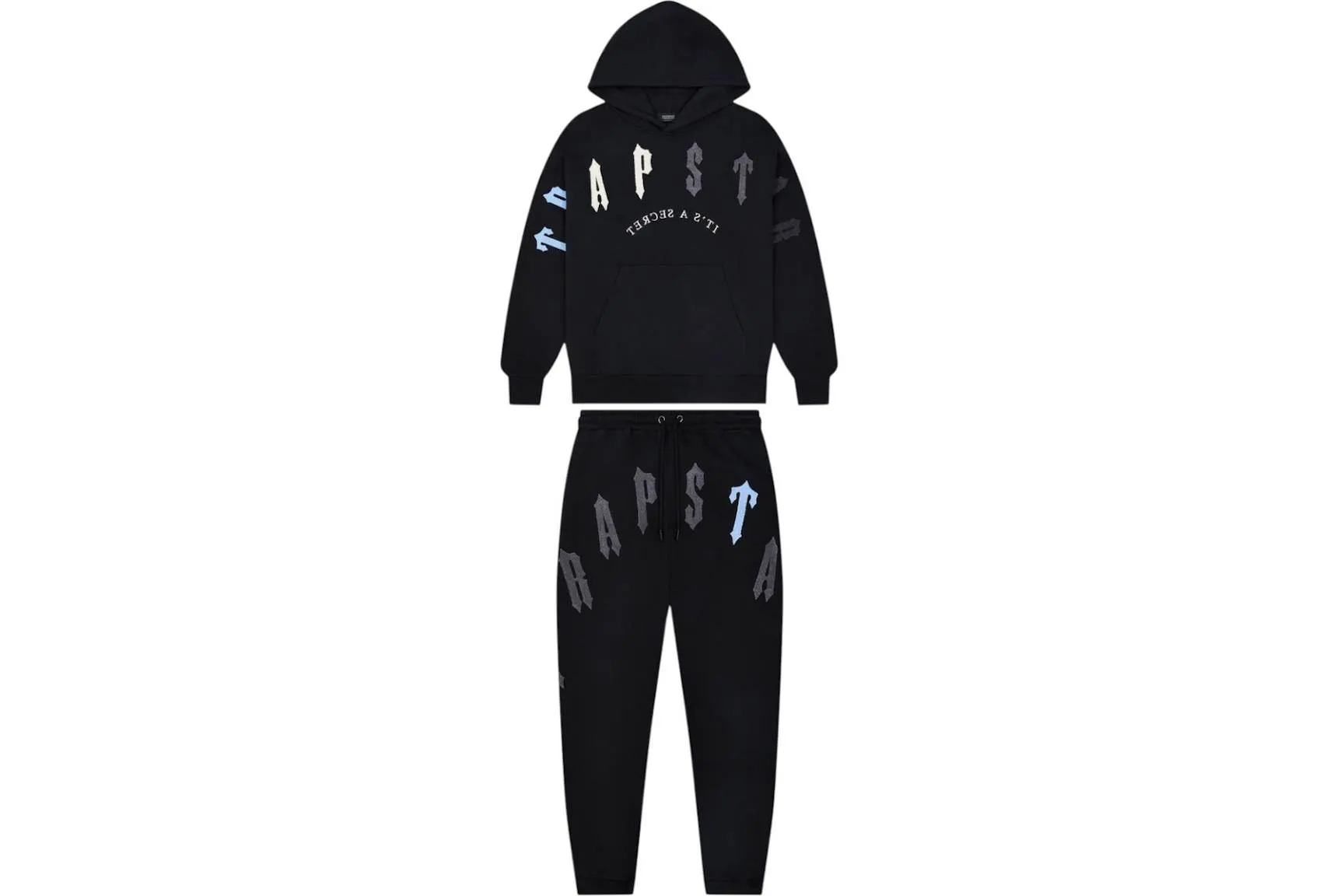 Trapstar Irongate Arch Chenille 2.0 Tracksuit Black/Ice