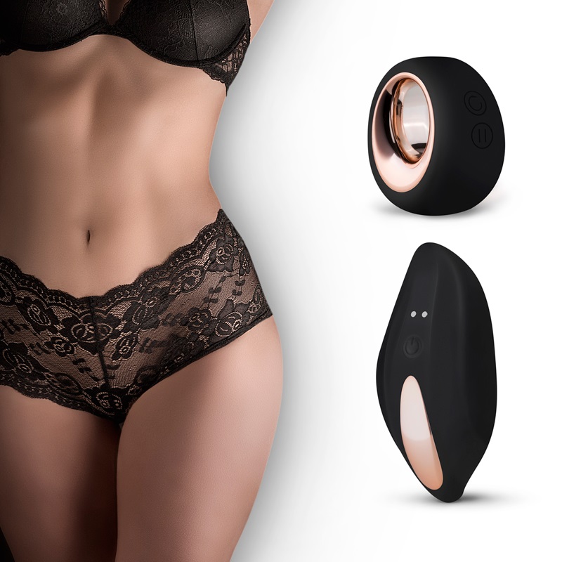 Vibrating BoyShort - Black