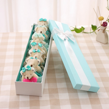 Seven Fairy Bear Gift Box-Blue