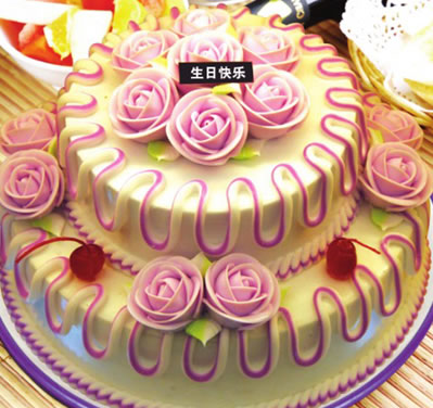 Multi-layer fruit cake