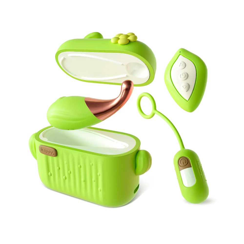 Blooming Bliss Vibro Wand & Egg - Green