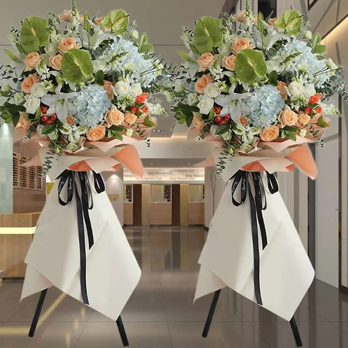 Opening Flower Basket 7 (Single)