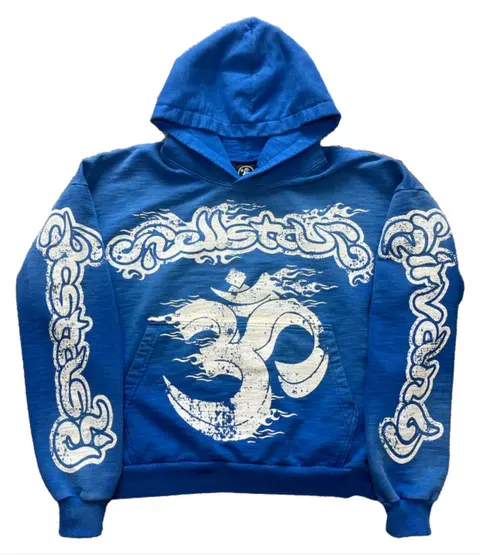 Hellstar Studios Blue Yoga Hoodie