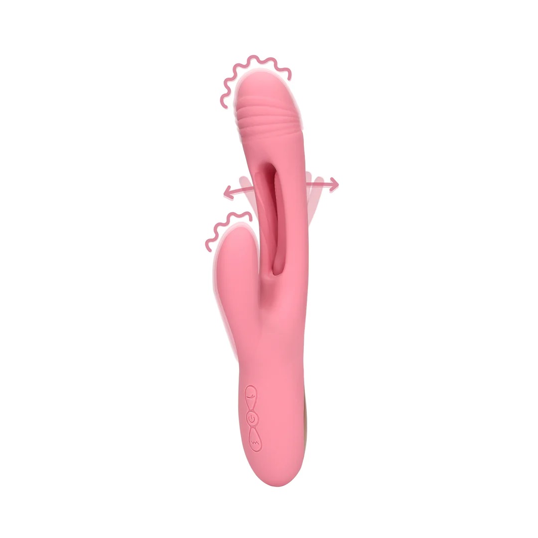 Flapping Rabbit Vibrator - Pink