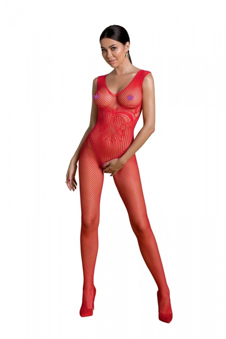 Eco Bodystocking BS003 - Red