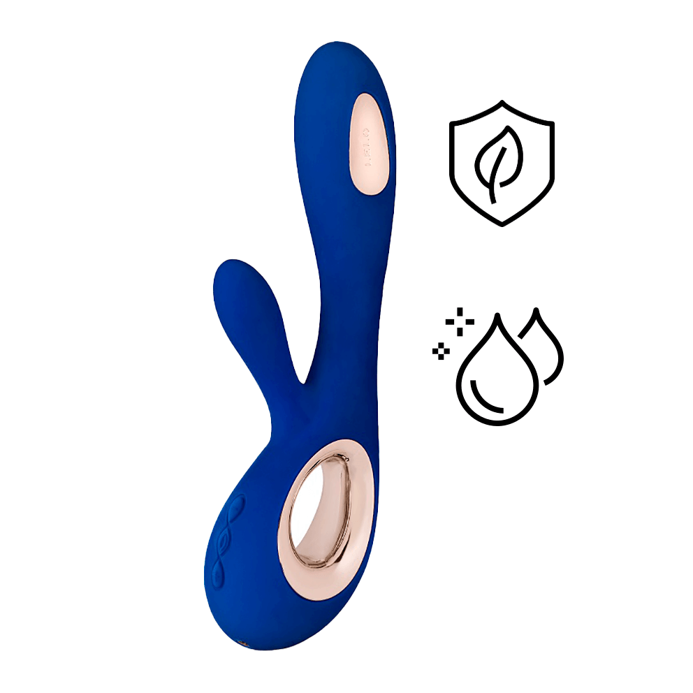 Soraya Wave Rabbit Vibrator - Midnight Blue