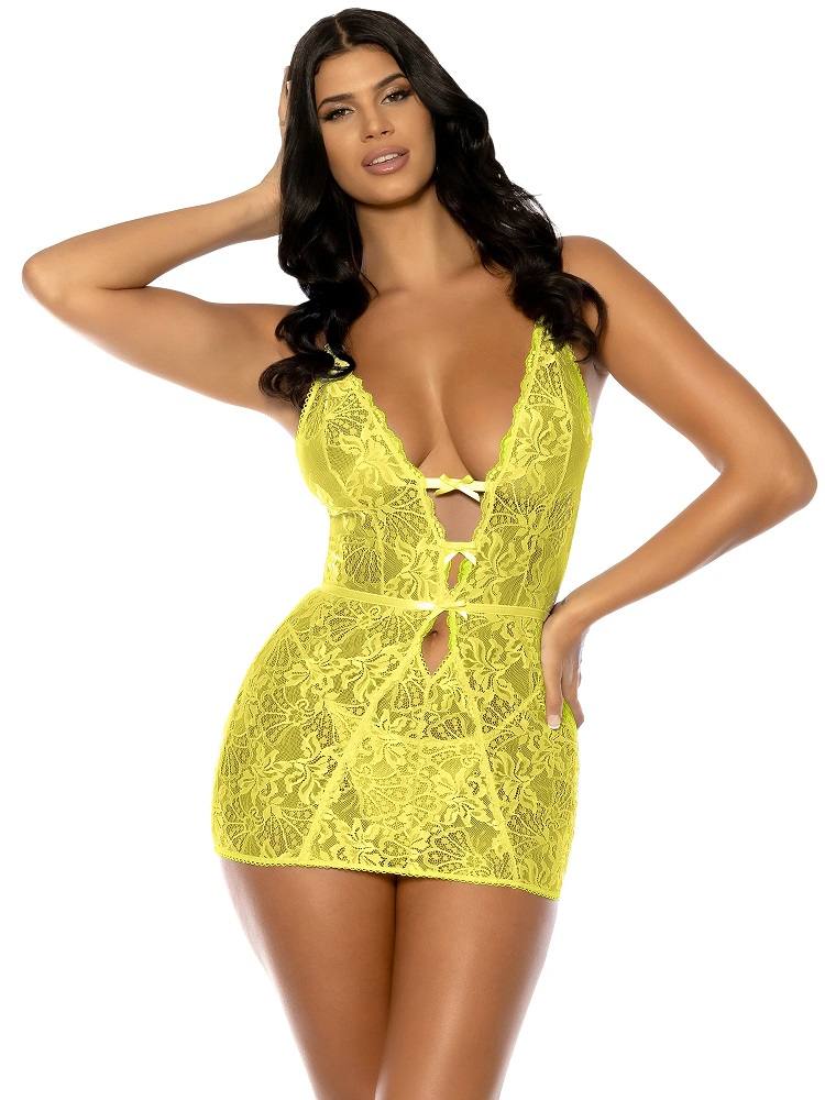 Lauren Babydoll - Yellow - S/M