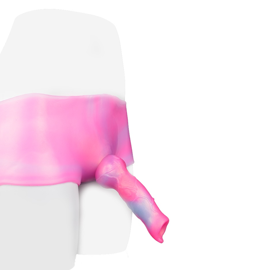 Silicone Pants W Dog Dildo