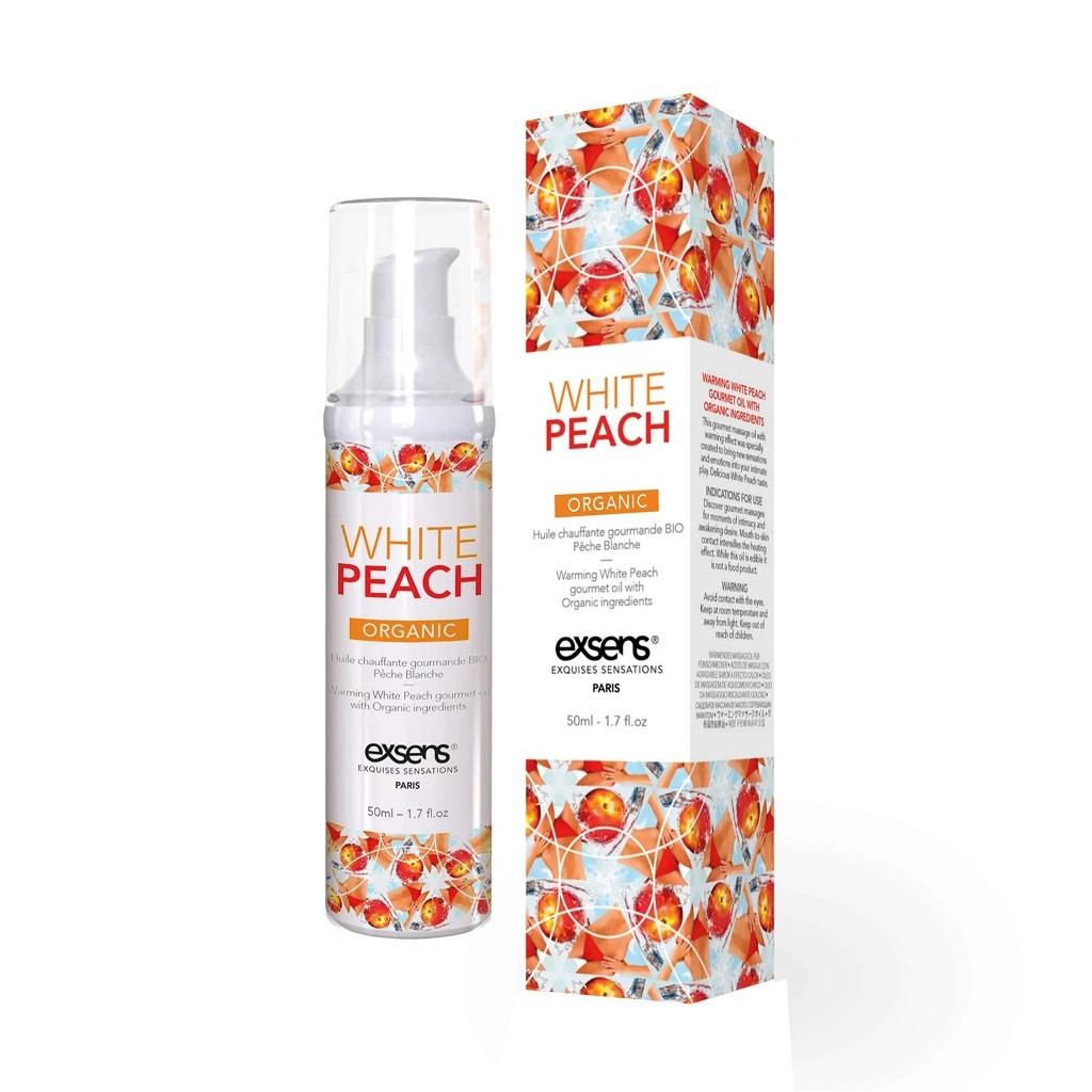 White Peach Warming Massage Oil - 50ml