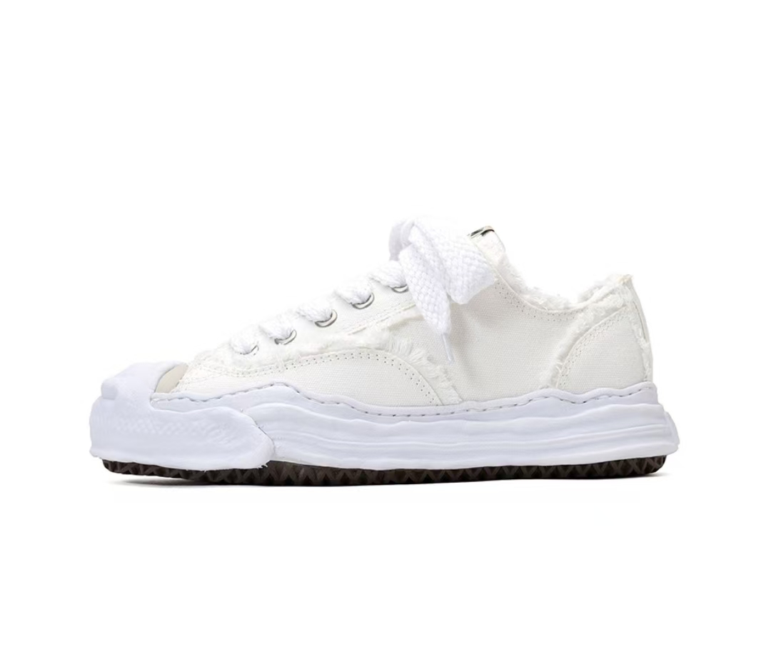 Maison MIHARA YASUHIRO Men’s Hank Low Sneakers White