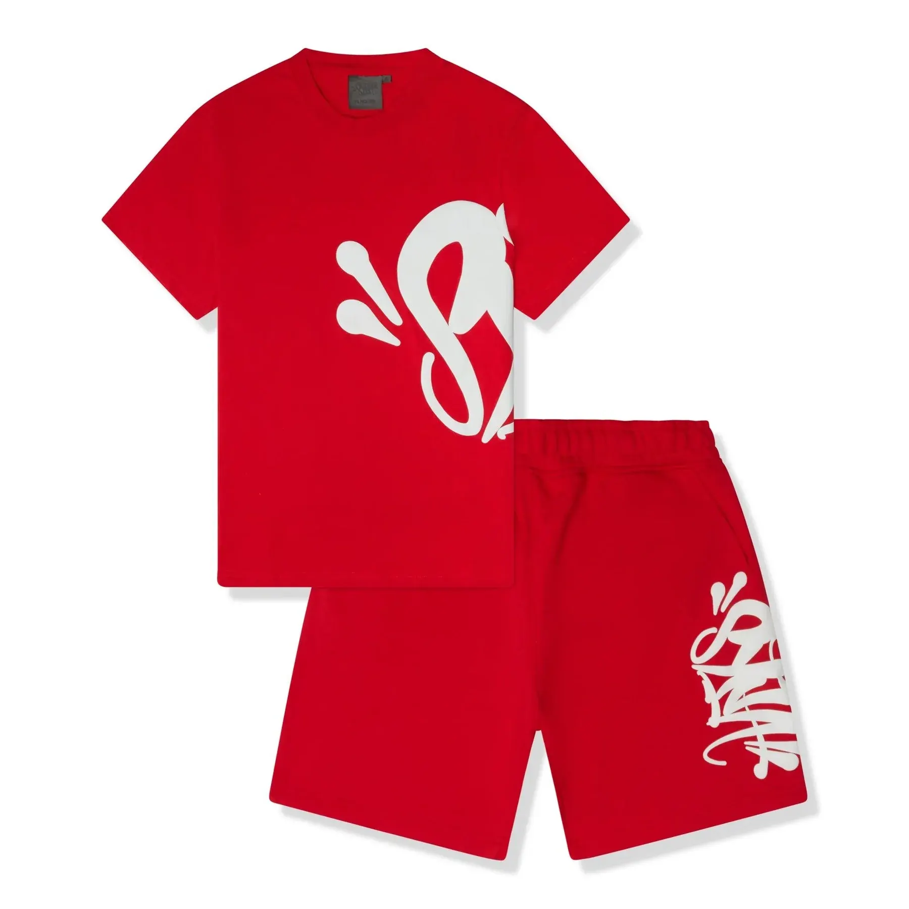 SYNA WORLD LOGO TWINSET RED SET