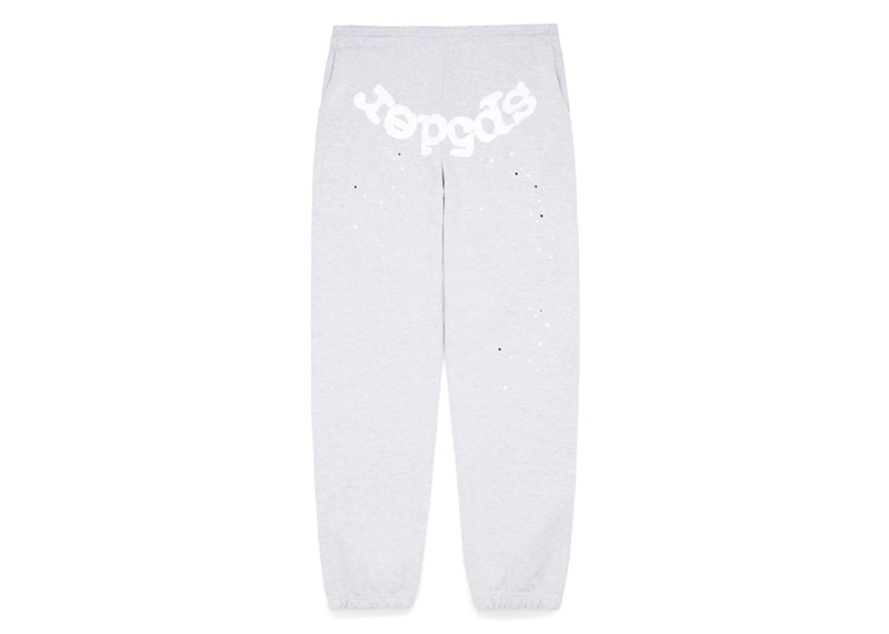 Sp5der OG Web Sweatpants Heather Grey