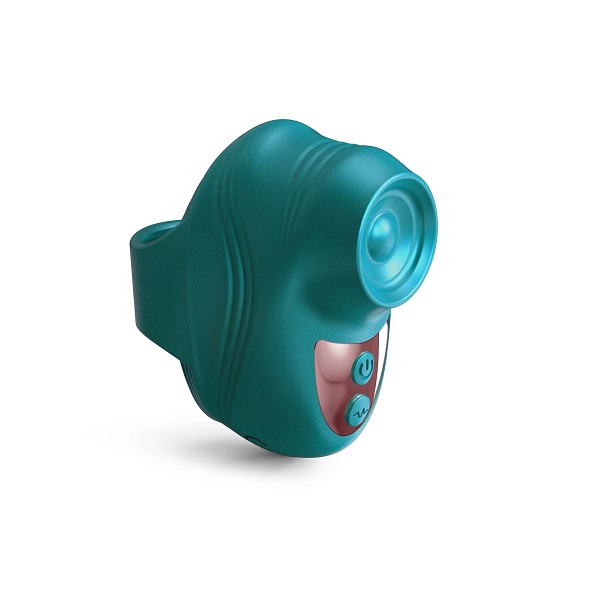 Kisscool Tapping Vibrator - Teal