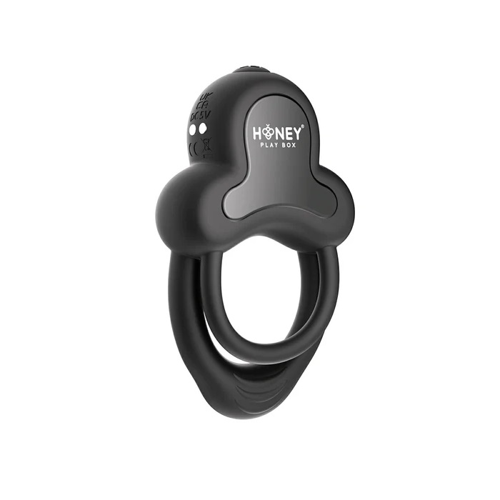 Anello Vibro App Ring W Clit Stimulator - Black