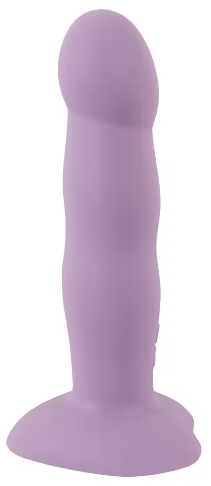 Heart Guy Vibro Dildo - Purple