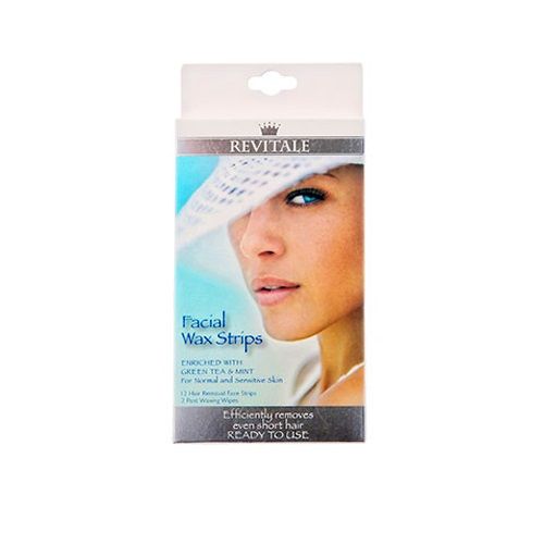 Facial Wax Strips 12's