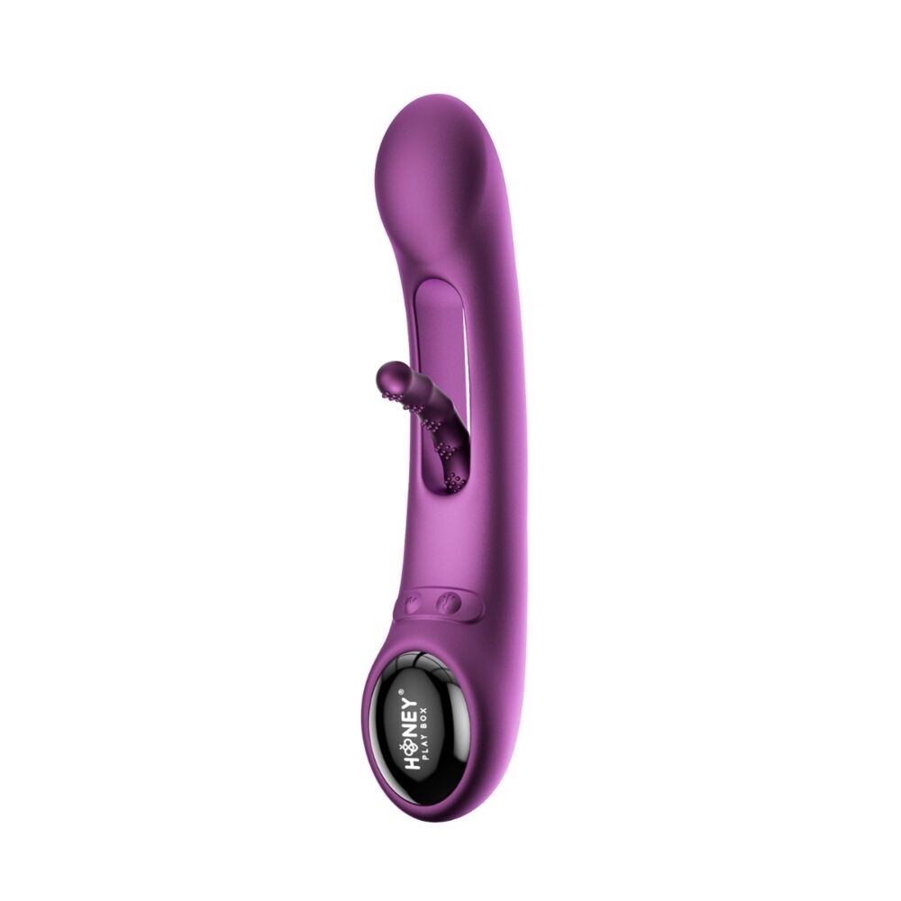 Tempo Sensing G-Spot App Vibrator - Purple