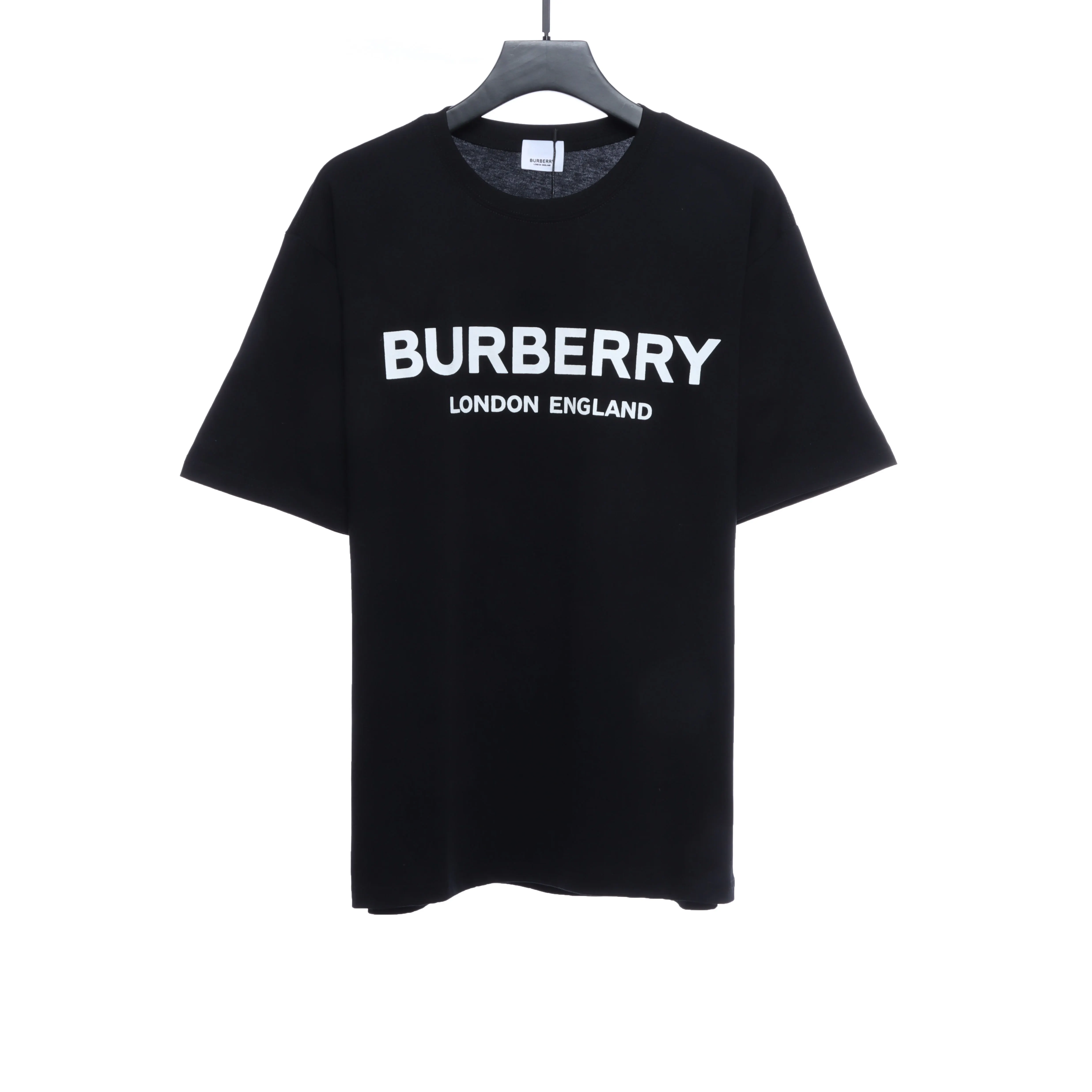Burberry Logo Print Short Sleeve Black