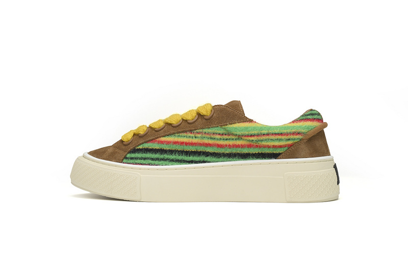 3SN272 ZIR1 6536 Denim Tears' B33 Sneakers Release Brown Stripe