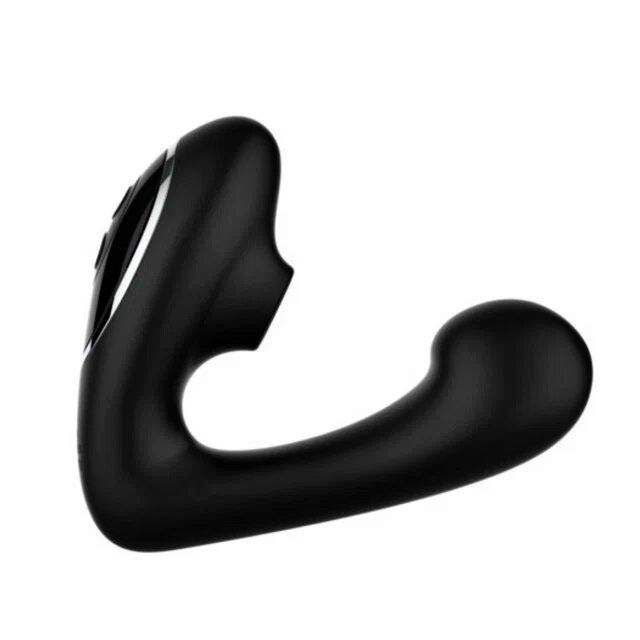 Greedy Girl Duet Vibrator - Black