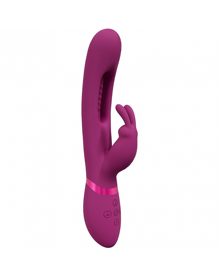 Mika Flapping Rabbit Vibrator - Pink