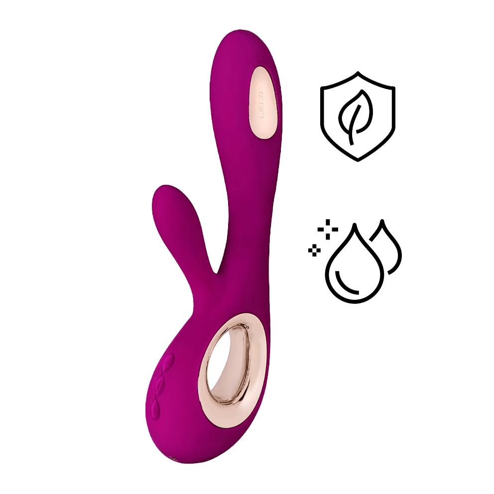 Soraya Wave Rabbit Vibrator - Deep Rose