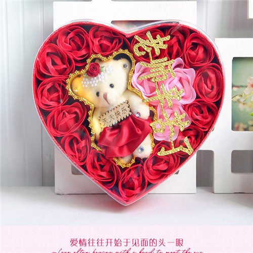 18 Red Teachers Thank You for your hard work + Bear