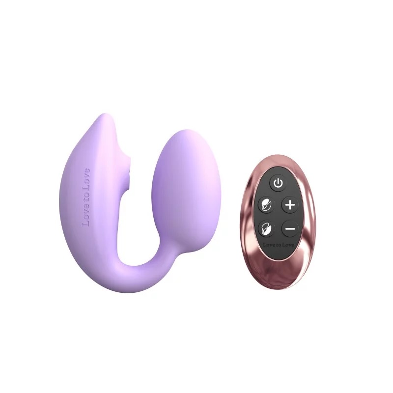 Wonderlover Double Stimulator - Viva Mauve