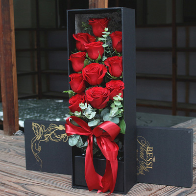 Imported flowers - 11 red goddess of liberty