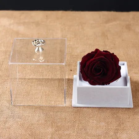 Preserve flowers Single crimson
