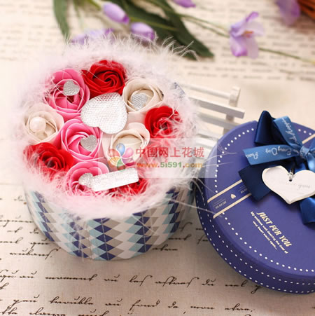 Soap Flower Mysterious Lover