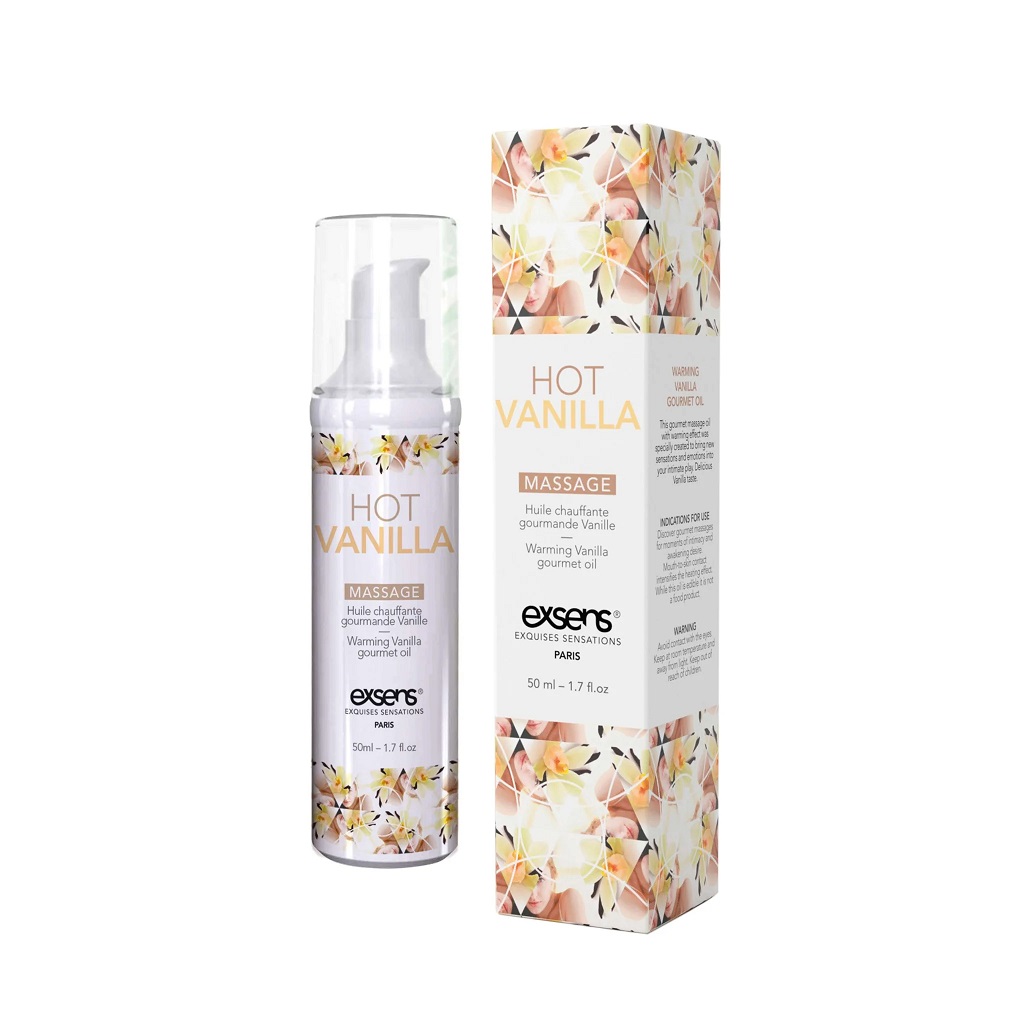 Hot Vanilla Warming Massage Oil - 50ml