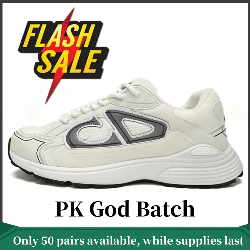 Dior Light Grey 'B30' Sneakers White 3SN279ZND-H000