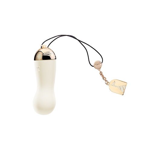 Baby Star APP Bullet Vibrator - Vanilla White