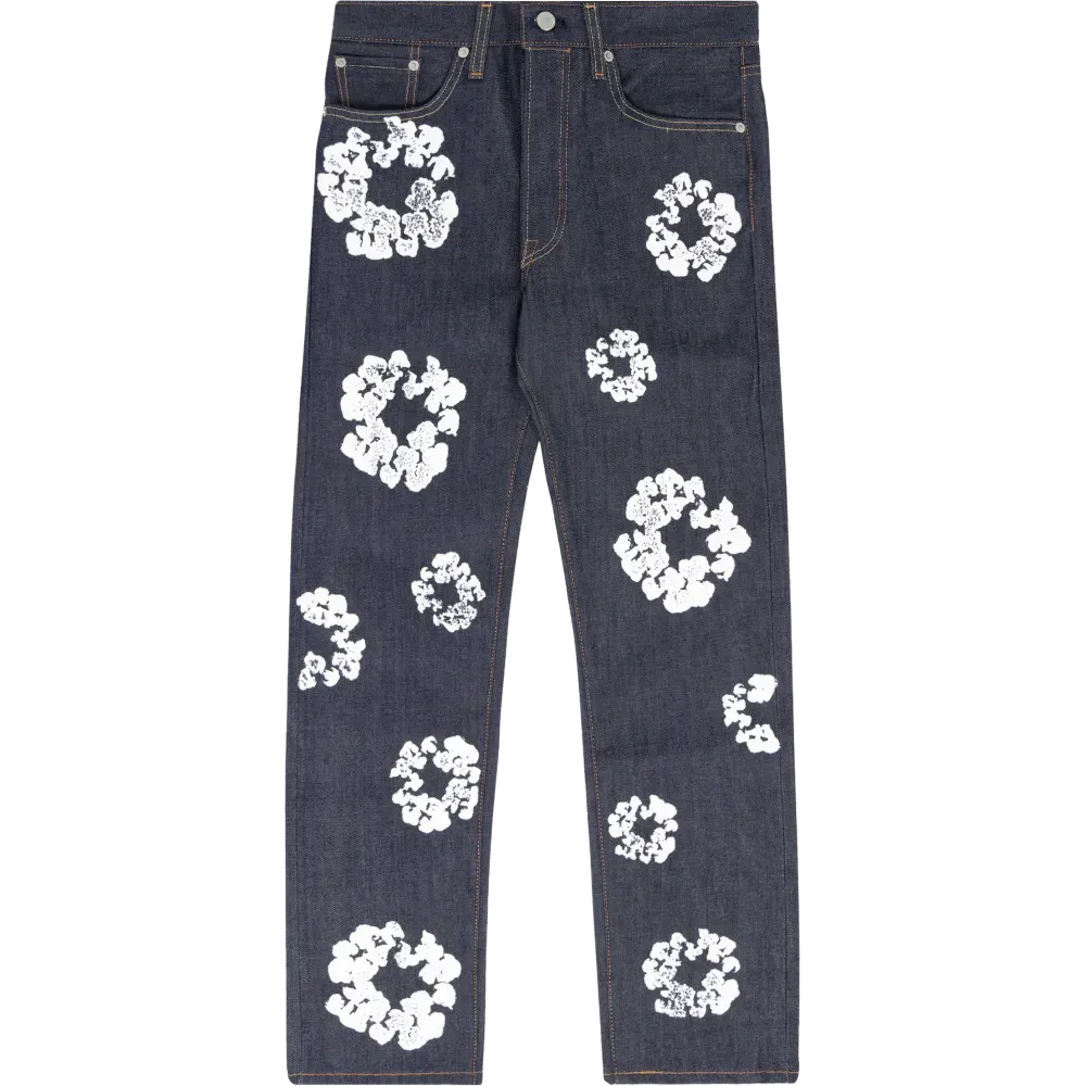 DENIM TEARS THE COTTON WREATH JEAN SELVEDGE