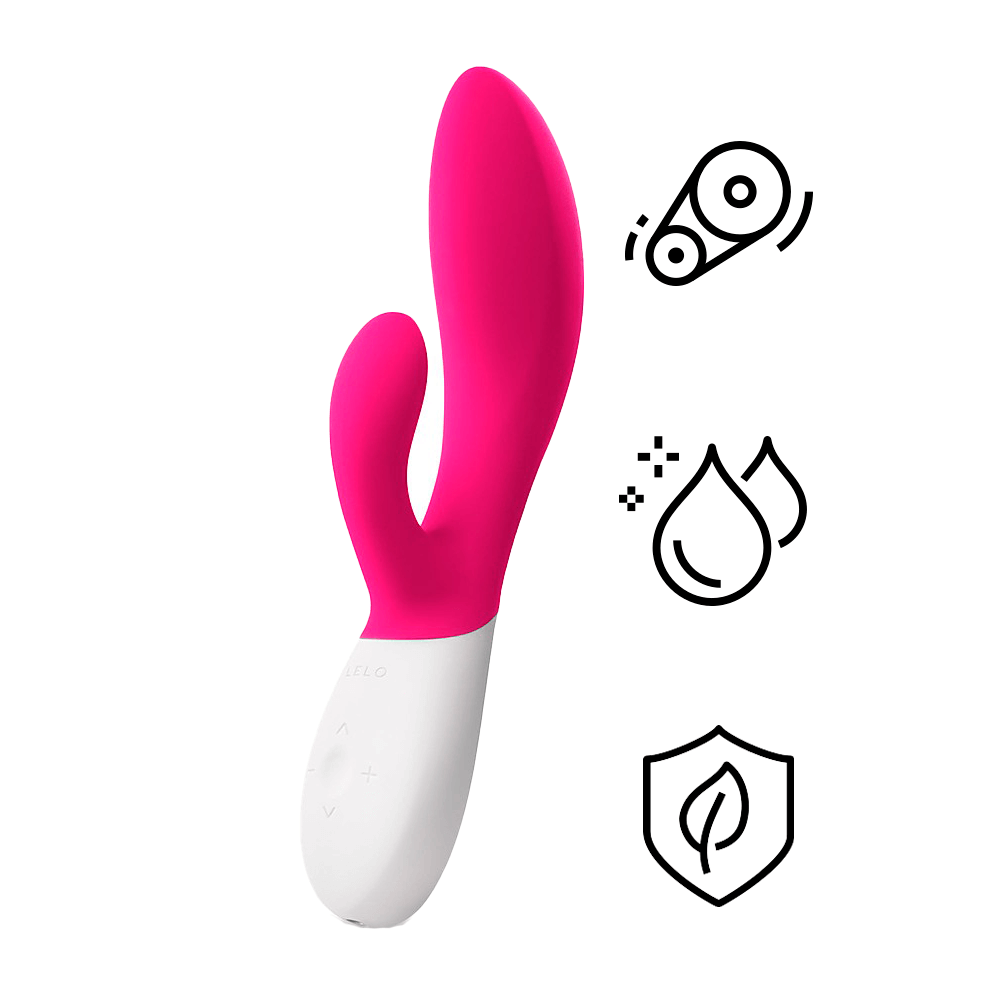 Ina Wave 2 Rabbit Vibrator - Cerise