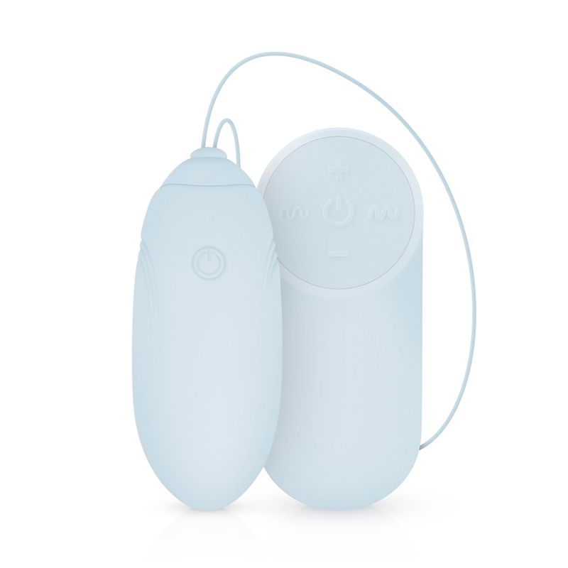 Vibro Egg W Remote Control - Blue