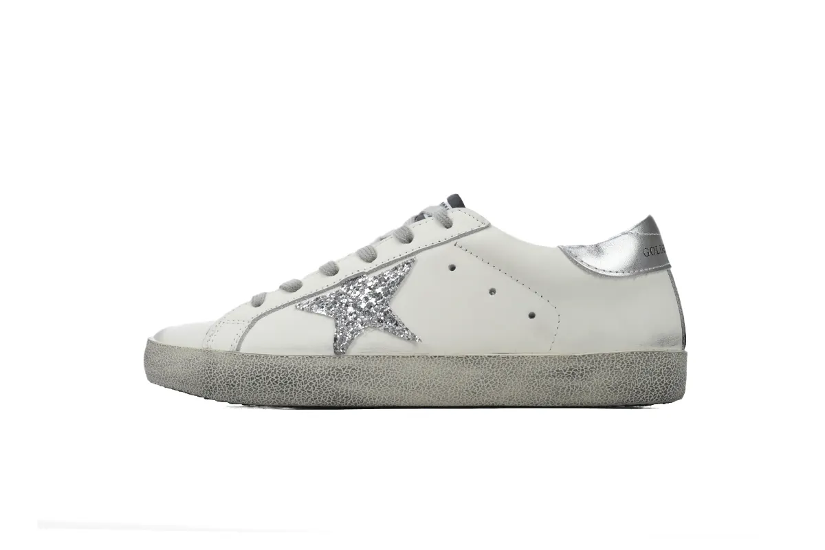 Golden Goose Super Star ‘Silver Heel Silver Star’