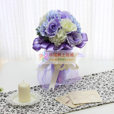 Simulated flowers with flowers, happiness is with you