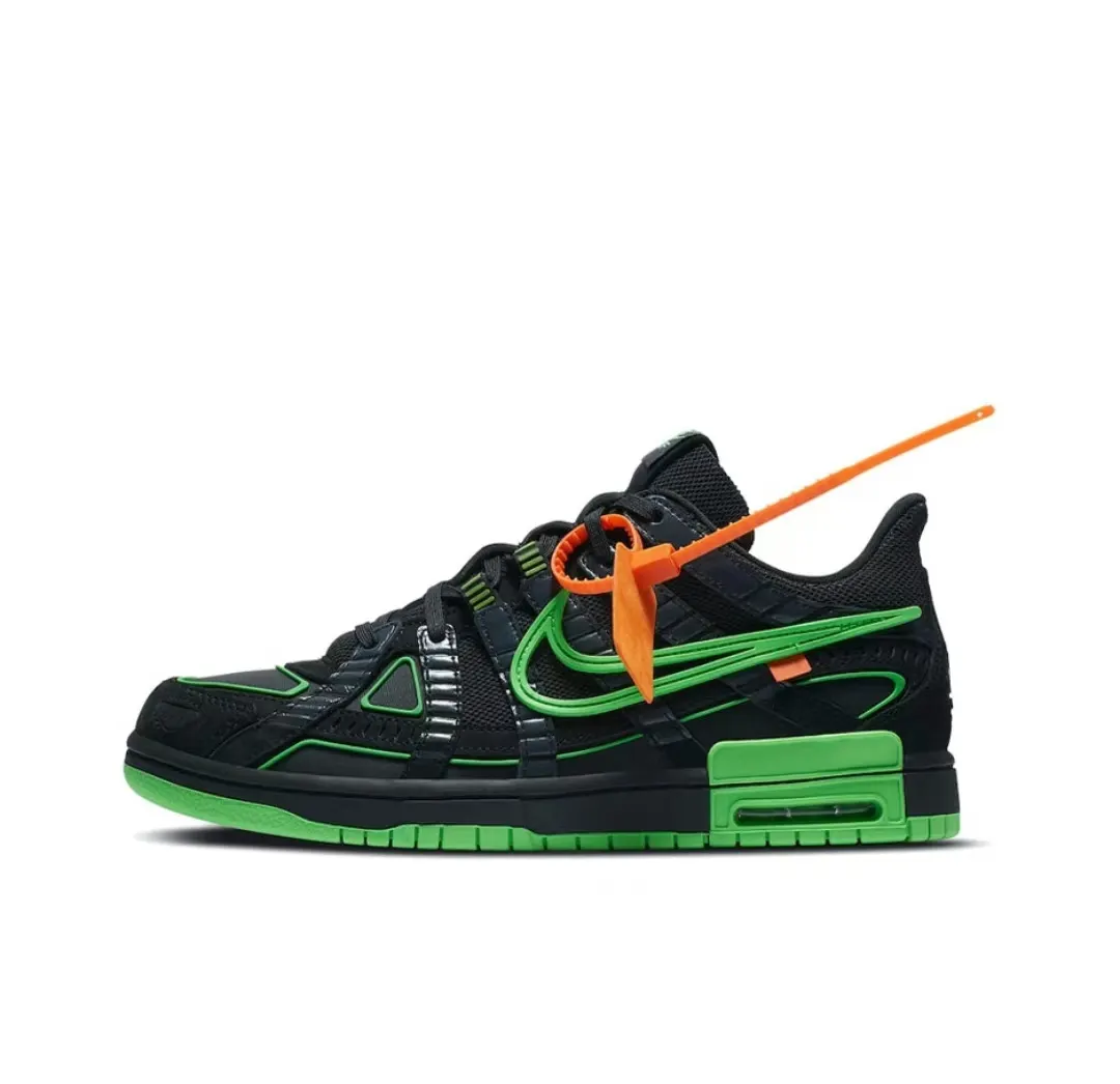 Nike X Off-White Air Rubber Dunk “Green Strike” sneakers