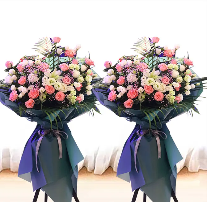 Celebration flower basket (single)