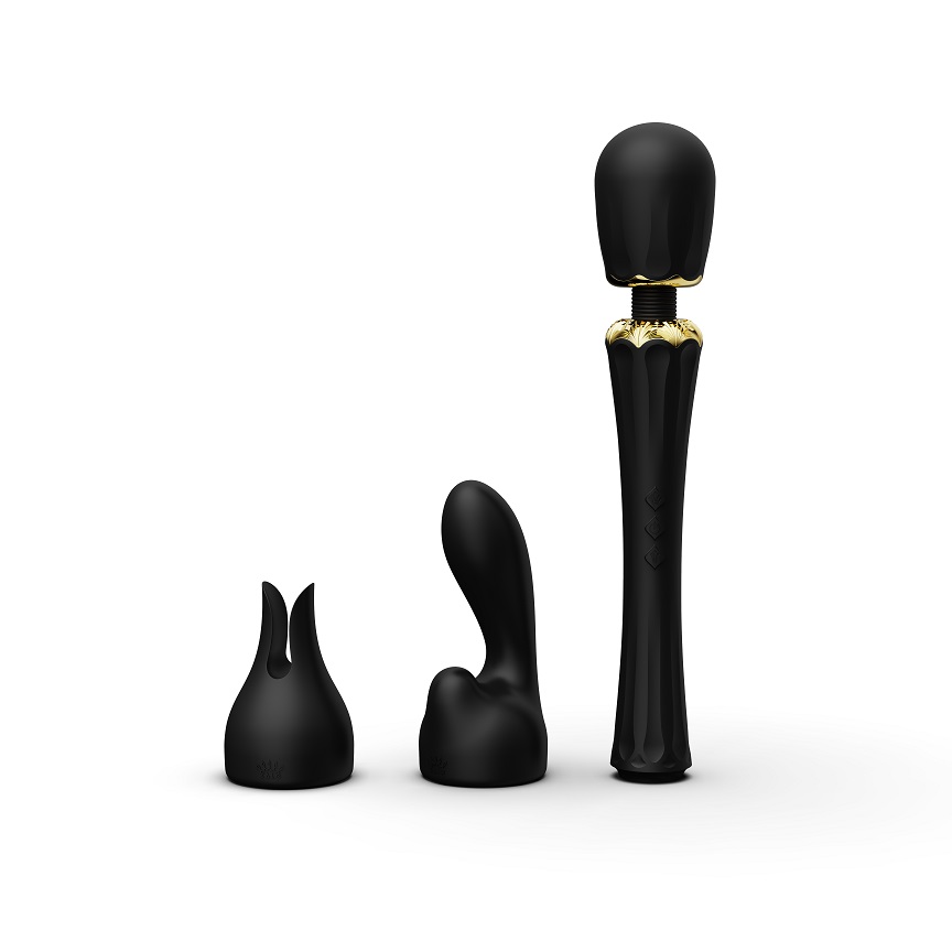 Kyro Wand Massager - Obsidian Black