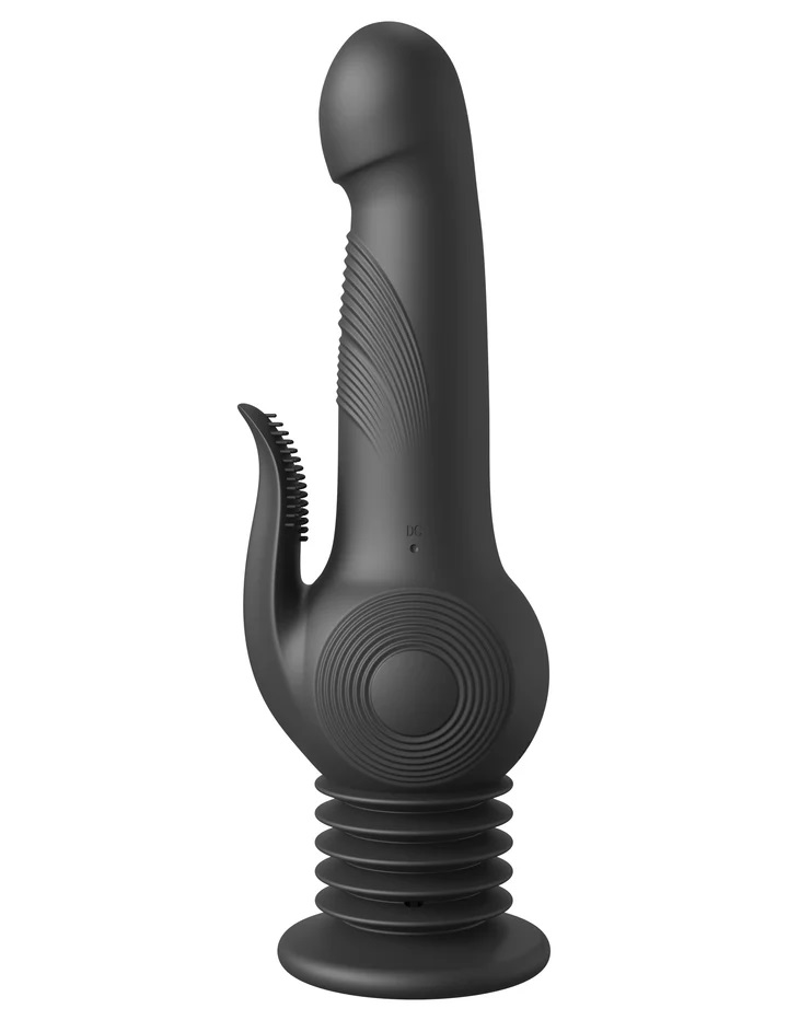 Pogo Thruster Vibrator - Black